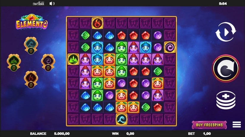 Elemento slot screen 1