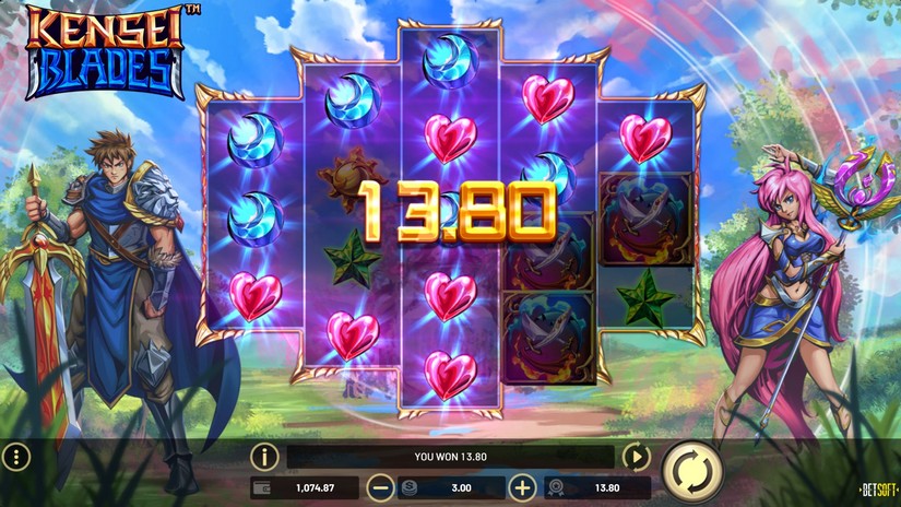 Kensei Blades slot screen 4