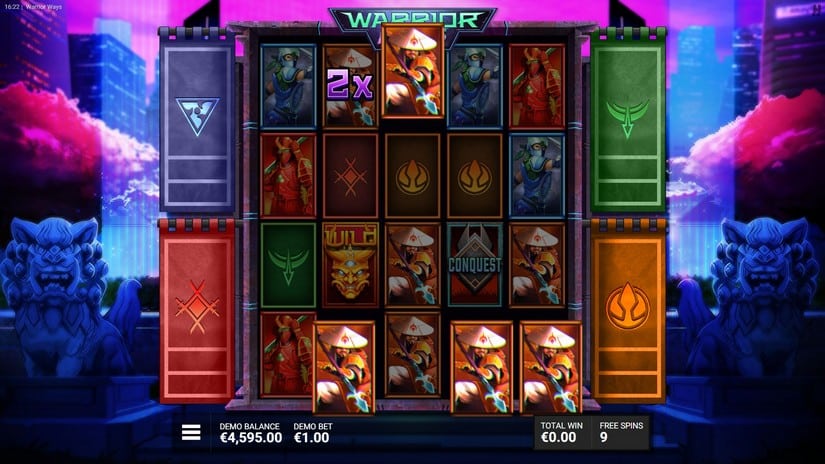 Warrior Ways slot screen 5