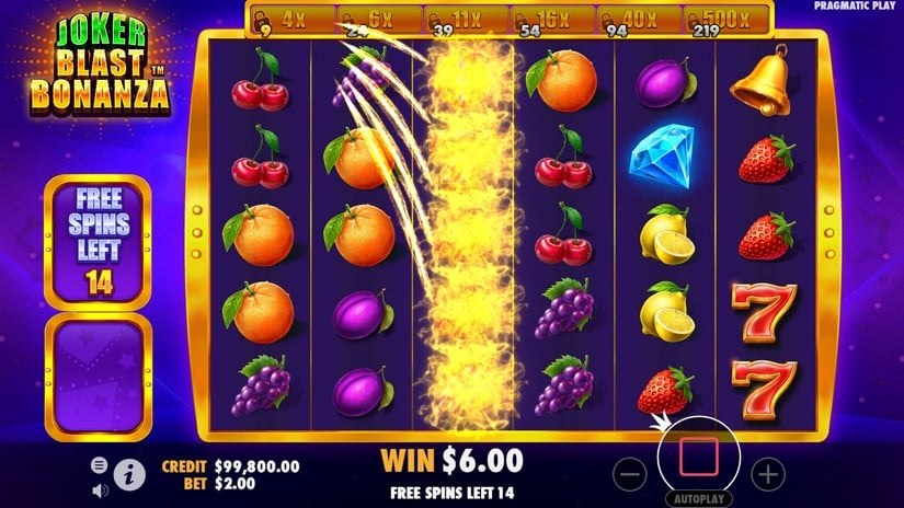 Joker Blast Bonanza slot screen 4