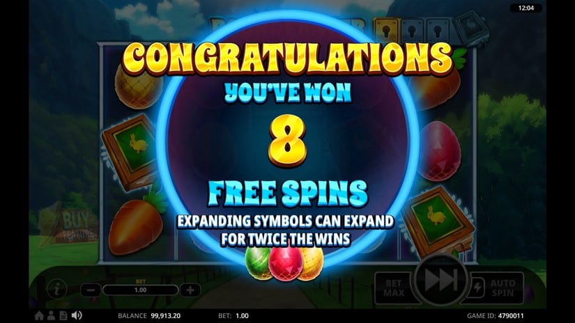 Book of Easter slot screen 4