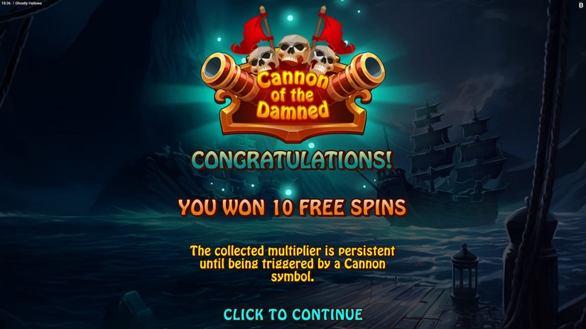 Ghostly Hallows slot screen 3