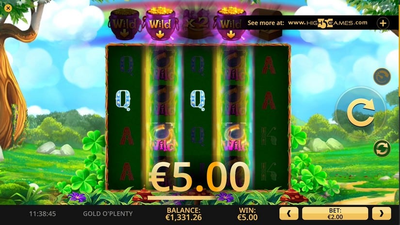 Gold O’Plenty slot screen 3