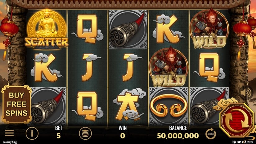 Monkey King slot screen 1