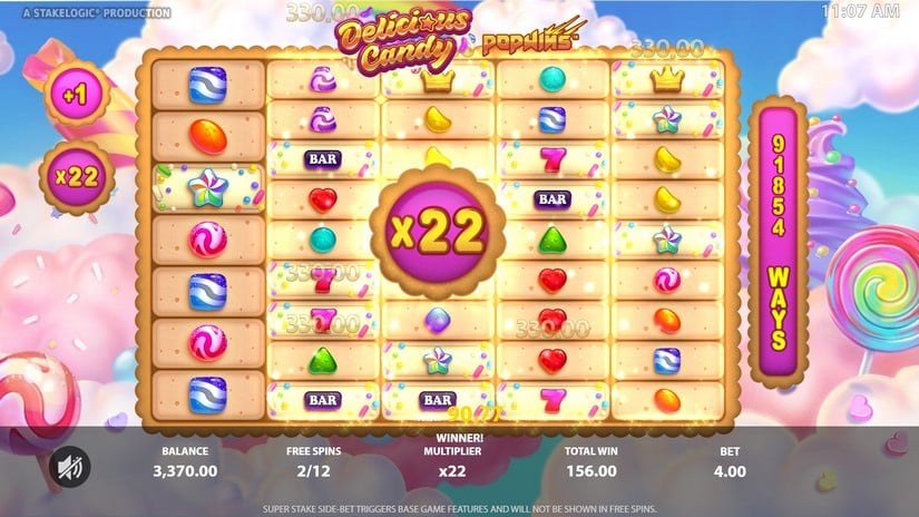 Delicious Candy PopWins slot screen 7