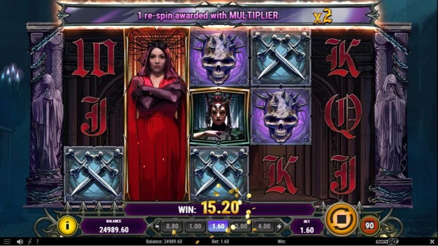 House of Doom 2: The Crypt slot screen 2