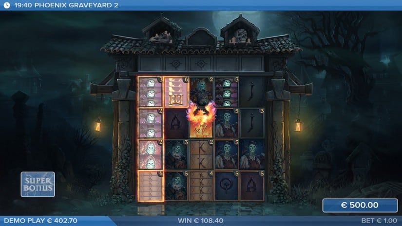 Phoenix Graveyard 2 slot screen 5