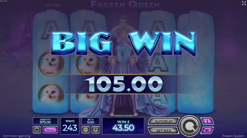 Frozen Queen slot screen 5