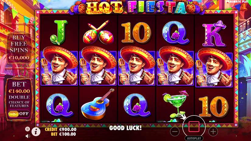 Hot Fiesta slot screen 5