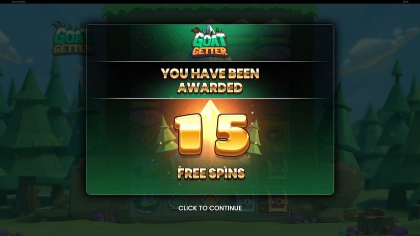 Goat Getter slot screen 4