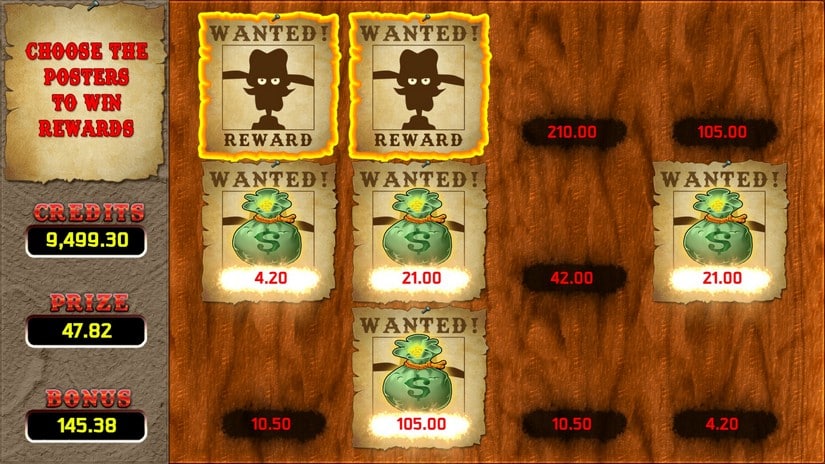 Red Sheriff slot screen 7