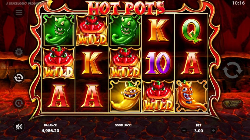 Hot Pots slot screen 4