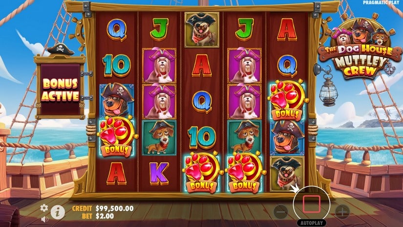 The Dog House – Muttley Crew slot screen 2