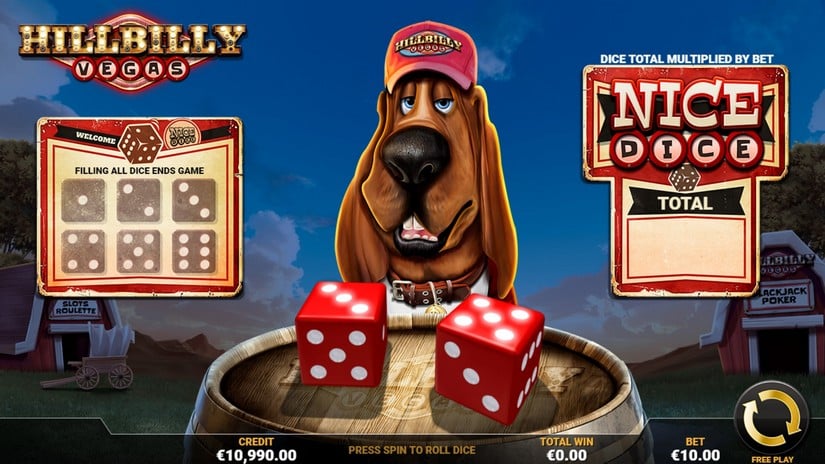 Hillbilly Vegas slot screen 3