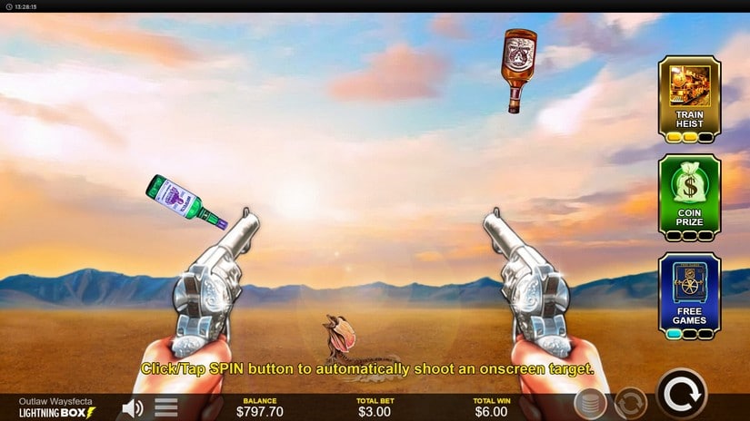 Outlaw Waysfecta slot screen 5