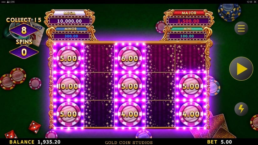 Countess Cash slot screen 5