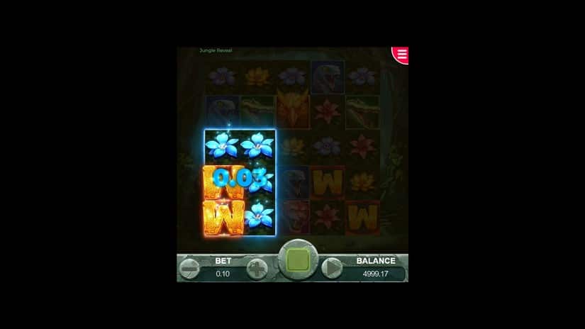 Jungle Reveal slot screen 4