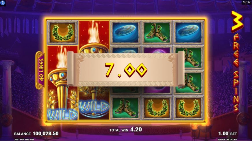 Immortal Glory slot screen 3