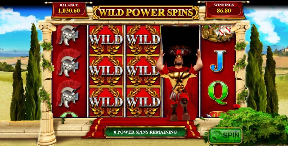 Centurion slot features