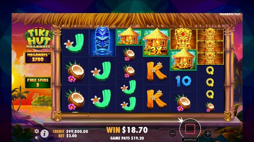 Tiki Hut Megaways slot screen 4