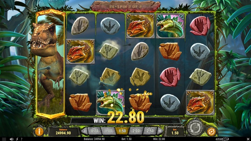 Raging Rex 2 slot screen 3