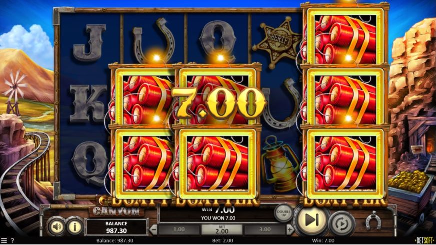 Gold Canyon slot screen 4