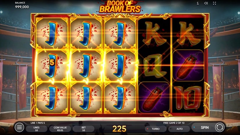 Book of Brawlers slot screen 6