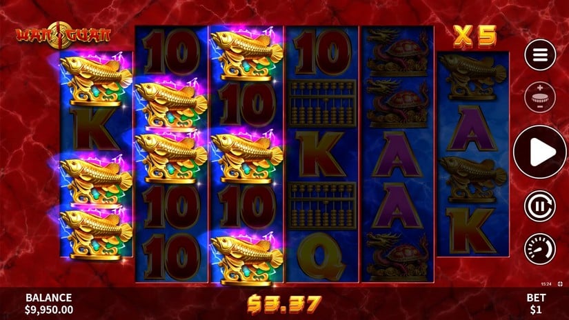 Wan Guan slot screen 3