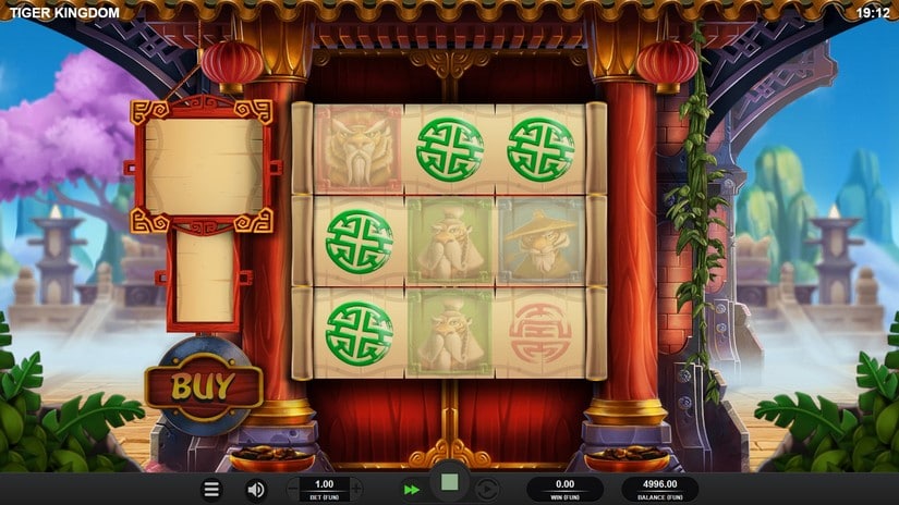 Tiger Kingdom Infinity Reels slot screen 3