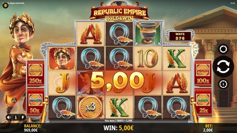 Republic Empire: Hold & Win slot screen 3