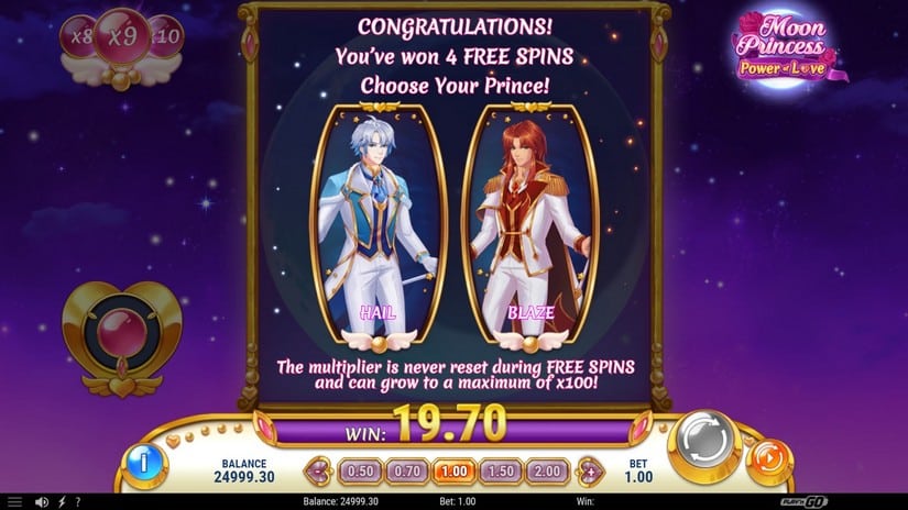 Moon Princess Power of Love slot screen 4