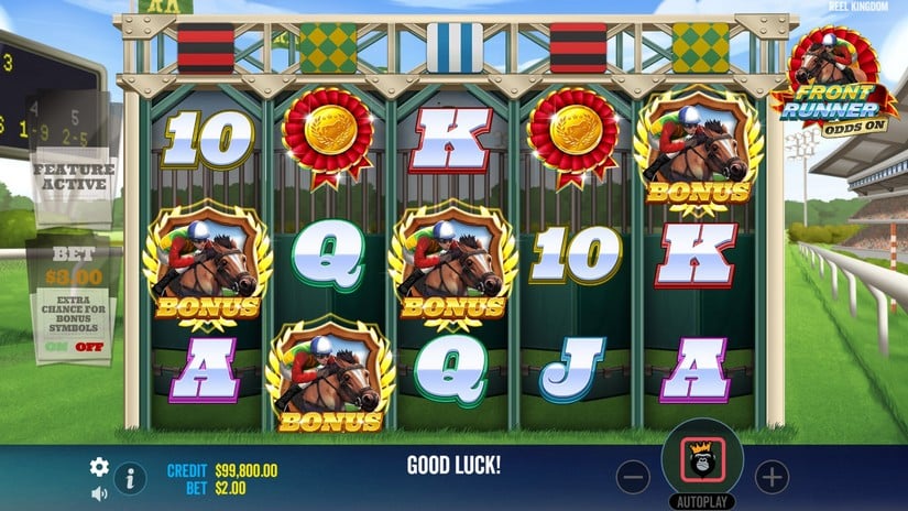Front Runner Odds On slot screen 2