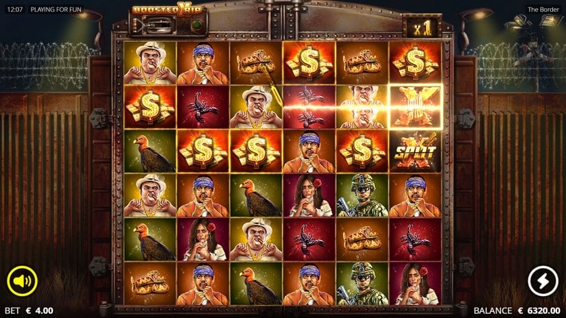 The Border slot screen 2