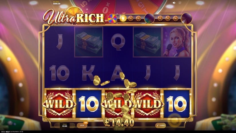 Ultra Rich slot screen 3