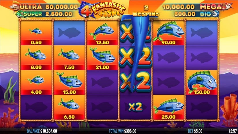 4 Fantastic Fish slot screen 8