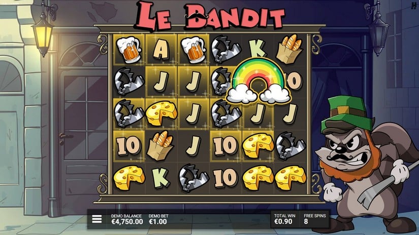 Le Bandit slot screen 4