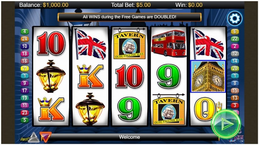 Big Ben slot screen 1