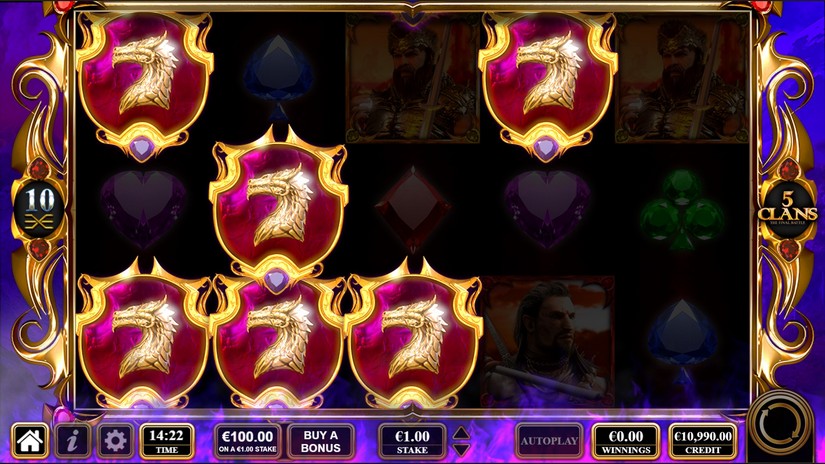 5 Clans The Final Battle slot screen 3