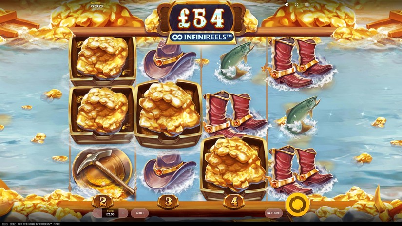 Get The Gold Infinireels slot screen 5