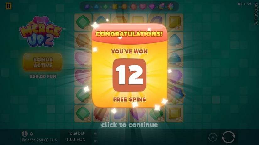 Merge Up™ 2 slot screen 3