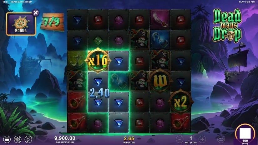 Dead Man’s Drop slot screen 6