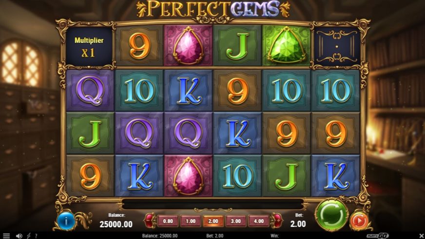 Perfect Gems slot screen 1