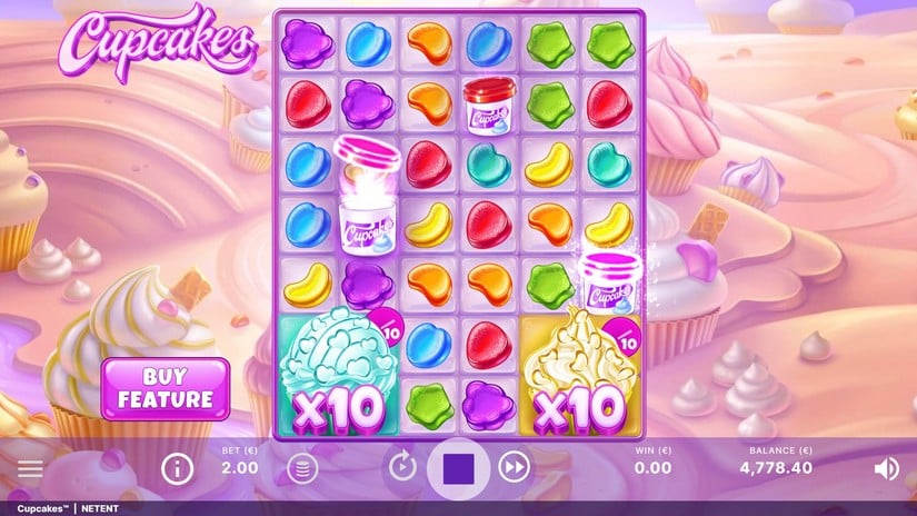 Cupcakes slot screen 3