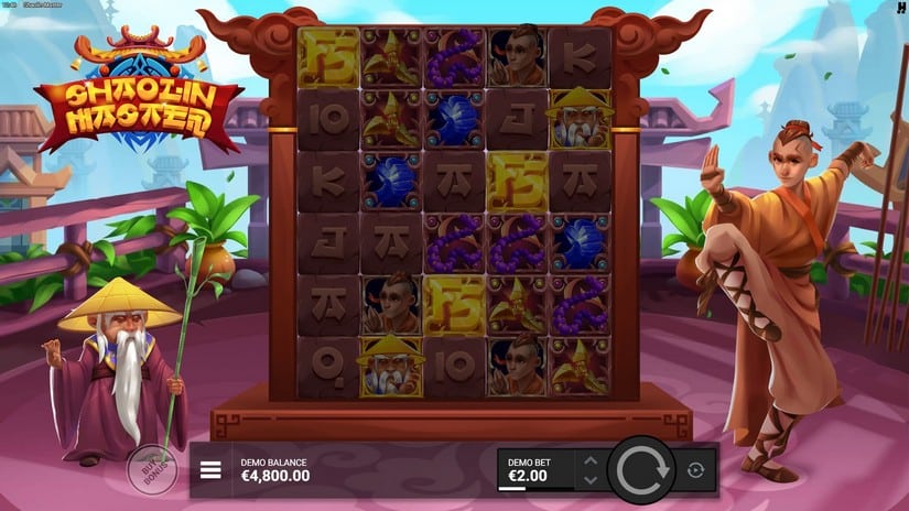 Shaolin Master slot screen 2