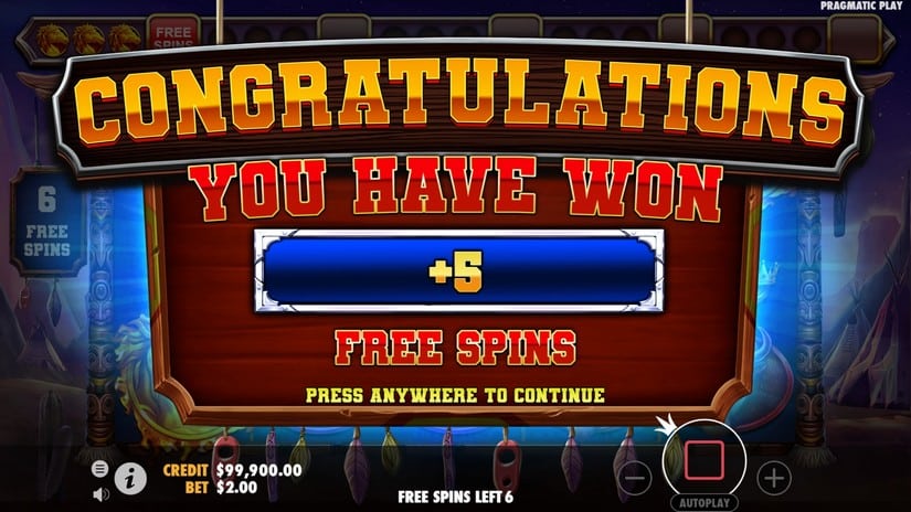 Mustang Trail slot screen 4