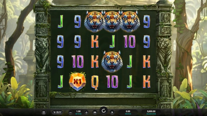Tiger Shrine slot screen 1