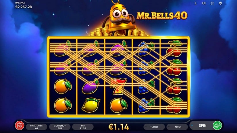 Mr. Bells 40 slot screen 4