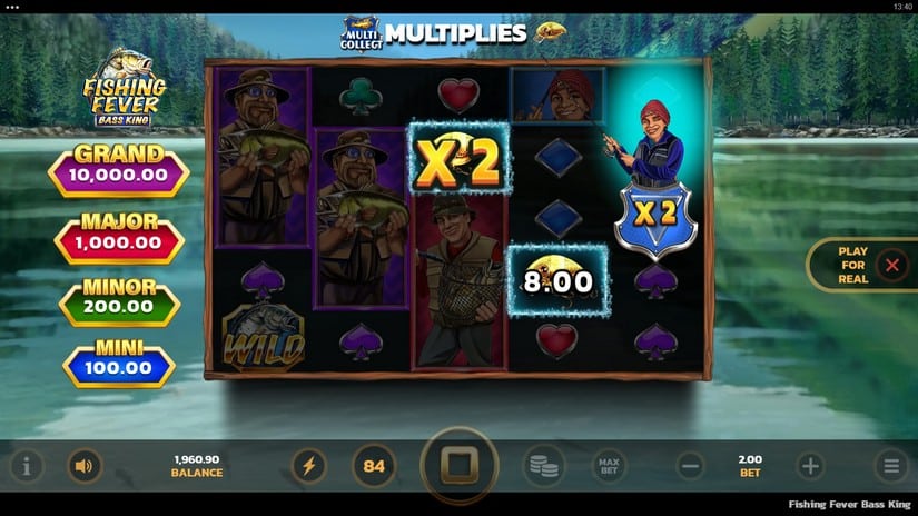 Fishing Fever Bass King slot screen 5