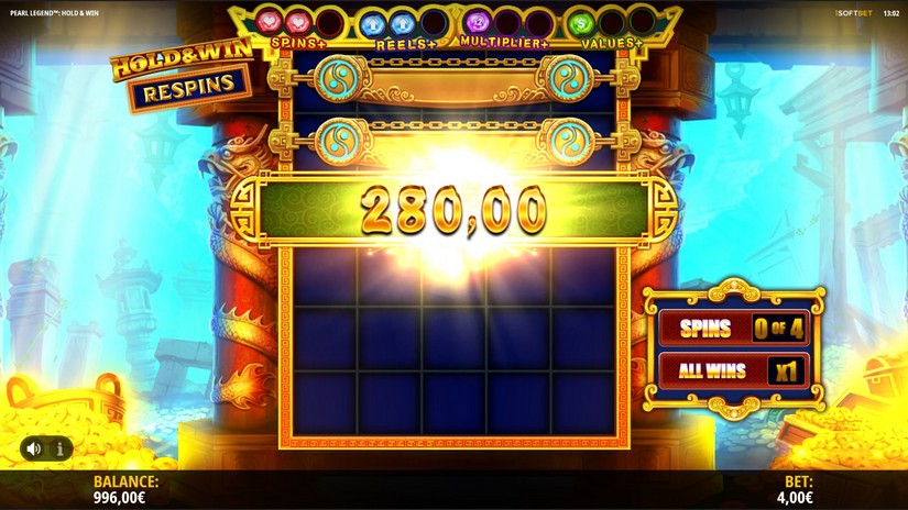 Pearl Legend: Hold&Win slot screen 6