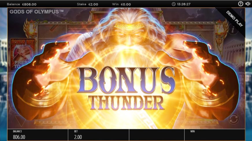 Gods of Olympus Megaways slot screen 4